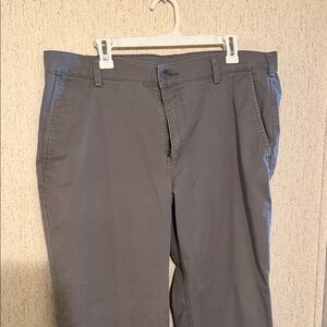 Duluth Trading Co Men's Slate Gray Chinos